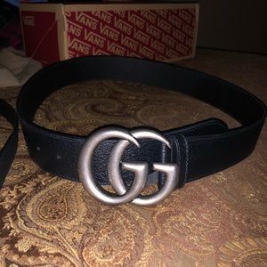 Authentic Gucci GG Marmont Leather belt